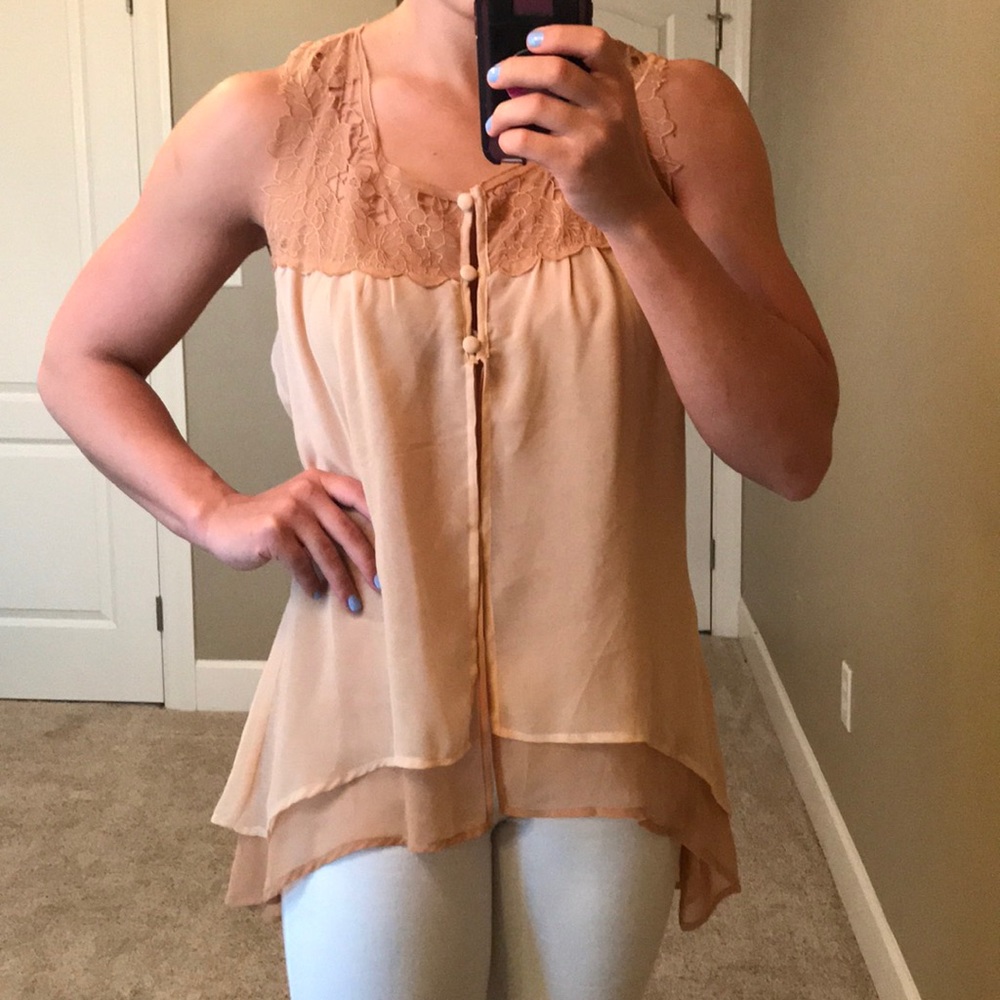 Dressy boutique tank